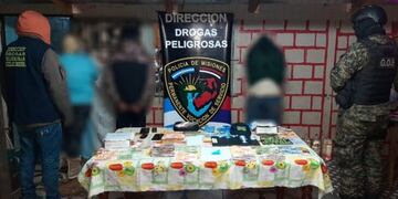 Posadas: desbarataron kiosco narco en la chacra 159.