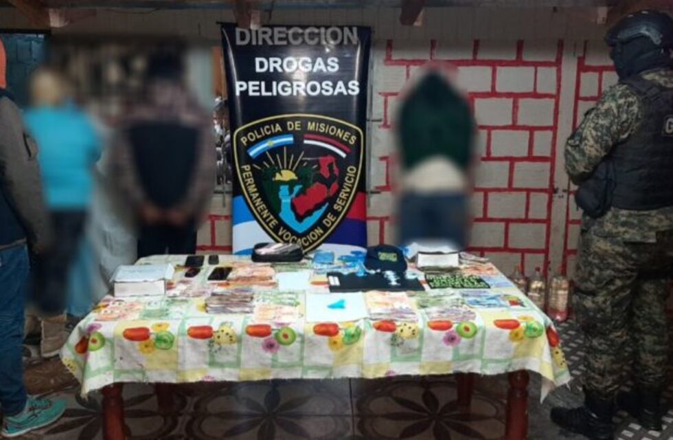 Posadas: desbarataron kiosco narco en la chacra 159
