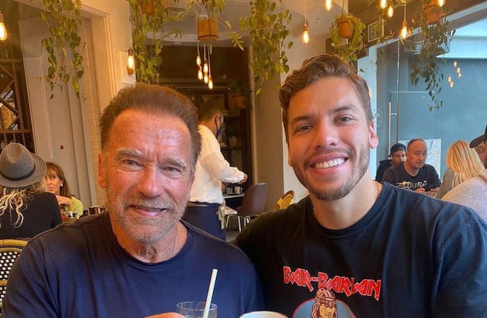 Joseph Baena, el hijo de Arnold Schwarzenegger que sorprende con un físico impresionante