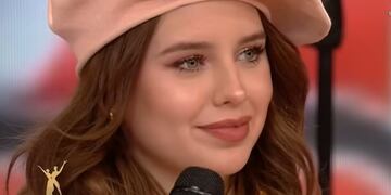 Coti Romero, vestida de gaucha, llevó el chamamé a la pista del Bailando 2023.