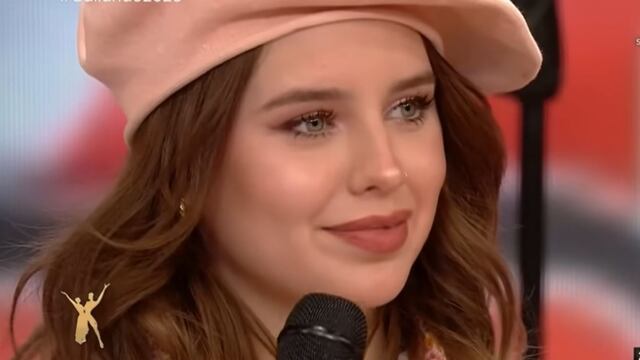 Coti Romero, vestida de gaucha, llevó el chamamé a la pista del Bailando 2023.