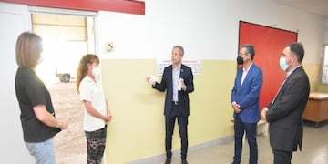 Bernarte visitó APADIM