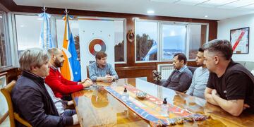 Melella se reunió con el Sindicato Argentino de Televisión, Servicios Audiovisuales, Interactivos y Digitales