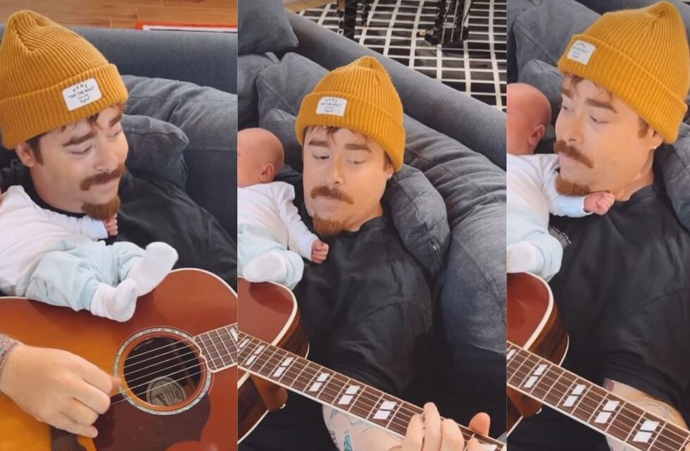 Migue Granados fue papá por segunda vez: mostró la carita de su bebé en un tierno video