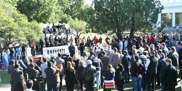 Acto oficial por el Día del Trabajador en la Placita Honda