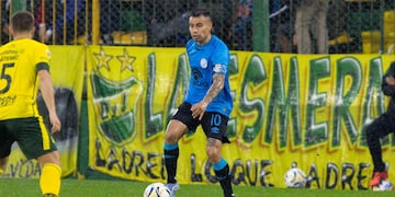 Toda la pinta de crack. Lucas Zelarayán llegó a los 100 partidos con la casaca de Beltrano y el club le dedicó un video (Prensa Belgrano).