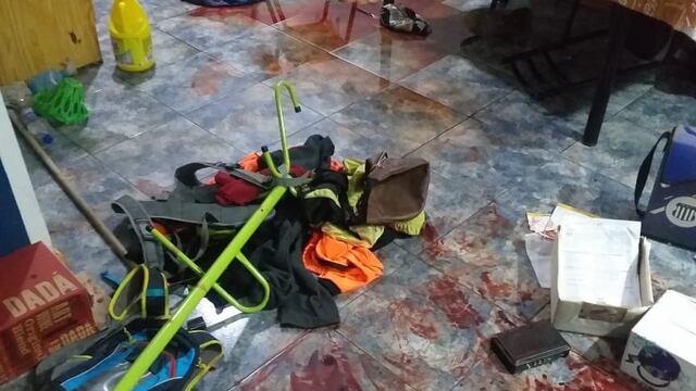 Violento asalto a un comerciante en barrio Arenales. (Captura video El Doce TV)