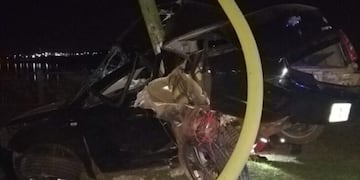 Siniestro vial casi le cuesta la vida a un automovilista en Posadas.