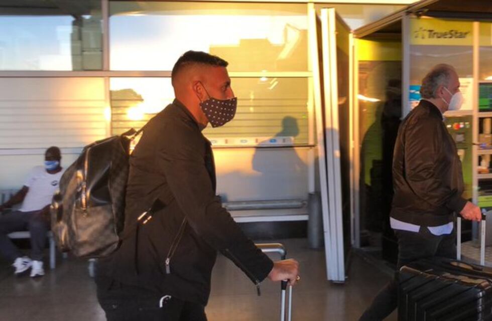 Wanchope Ábila se fue a Estados Unidos, con un saludo para los hinchas de Instituto