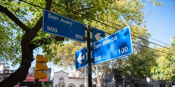 La Ciudad terminó los trabajos de rehormigonado de la esquina de San Juan y Donbosco, el sector quedó hoy habilitado al tránsito.