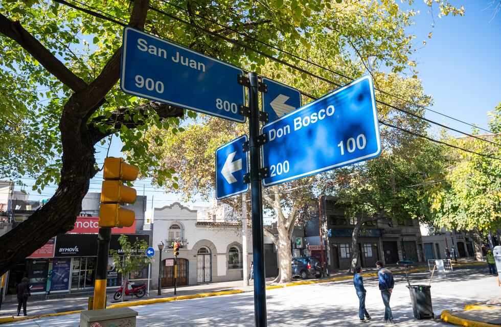 La Ciudad habilitó al tránsito la intersección de San Juan y Don Bosco