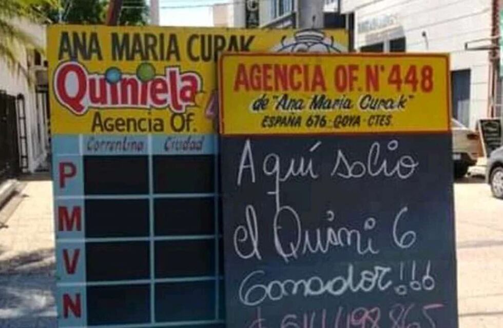 Goya: misterio por el supuesto ganador de $514 millones en el Quini 6