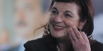 Kelly Olmos, ministra de Trabajo de la Nación, generó polémica por sus declaraciones sobre el Mundial y la inflación. Foto: La Voz.
