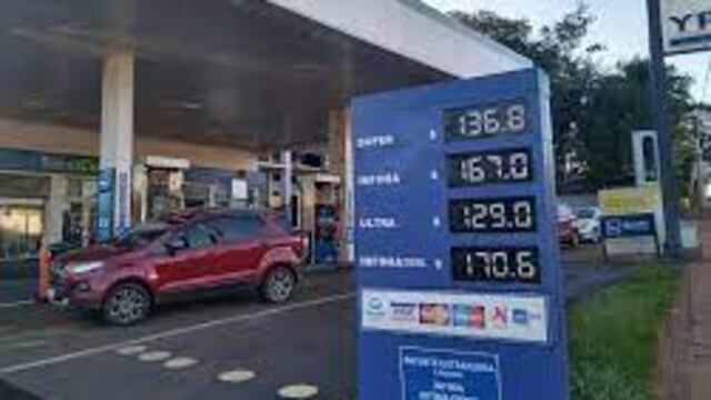 Aumento de combustibles en Puerto Iguazú: entre 11 y 16% .
