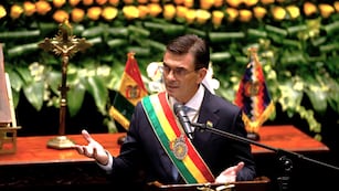 Rodrigo Paz Pereyra, presidente de Bolivia. Este lunes cumplió un mes en el cargo.