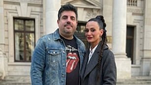 Mónica Antonópulos y Marco Antonio Caponi.