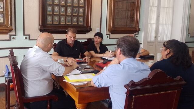 Reunión del SEOM con el intendente de Esperanza