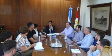 Viotti se reunió con concejales para analizar futuras obras.