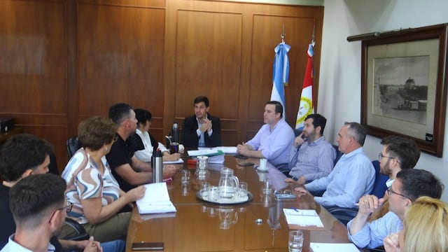 Viotti se reunió con concejales para analizar futuras obras.
