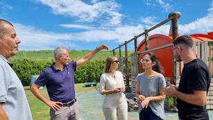 Representantes del Municipio de Santa Fe visitaron el complejo ambiental de Rafaela
