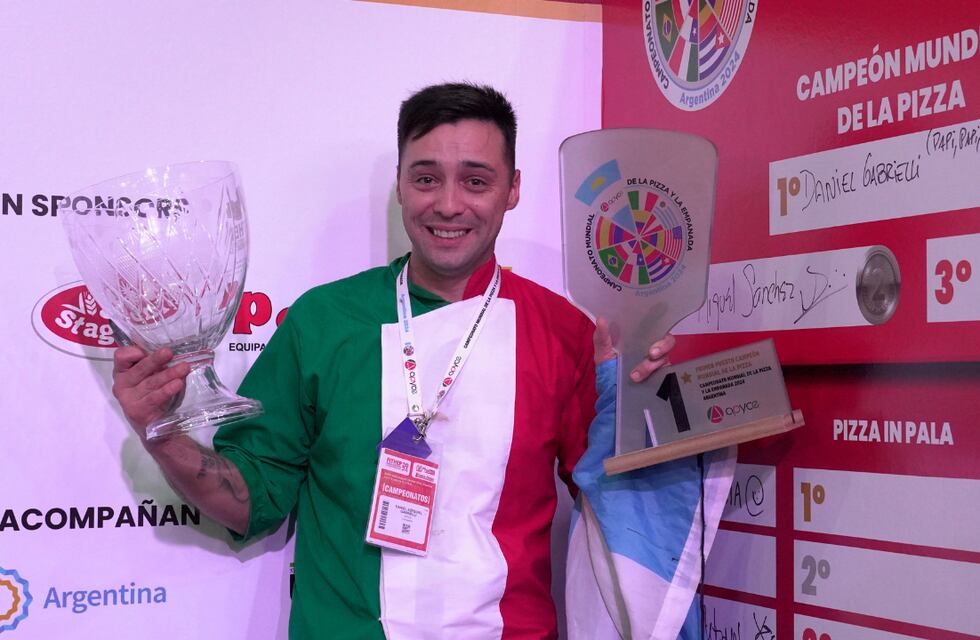 Es de Buenos Aires, ganó el primer Mundial de la Pizza en Argentina y competirá en Italia en 2025