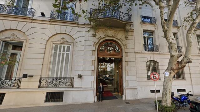 La sede del Jockey Club en Buenos Aires.