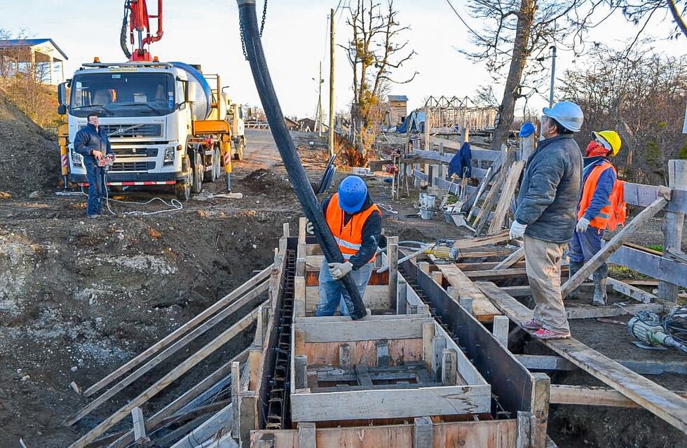 Tolhuin: avanza la construcción de nuevas estaciones elevadoras para el sistema cloacal