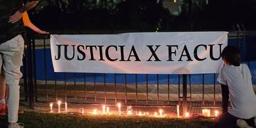 Familiares y amigos organizaron un abrazo simbólico el 7 de junio para pedir justicia.