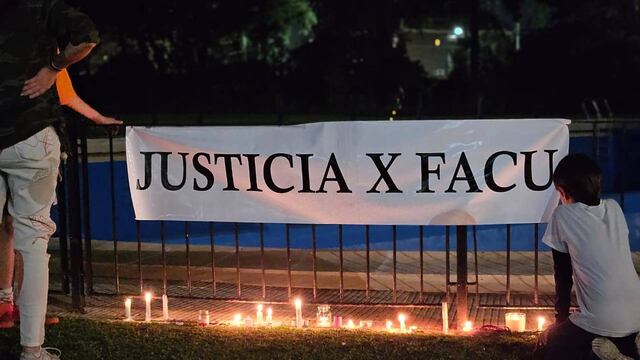 Familiares y amigos organizaron un abrazo simbólico el 7 de junio para pedir justicia.