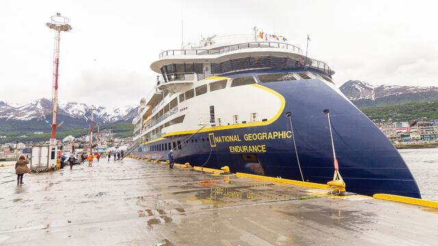 Ushuaia: El Nat Geo Endurance realizó la última escalada de la temporada