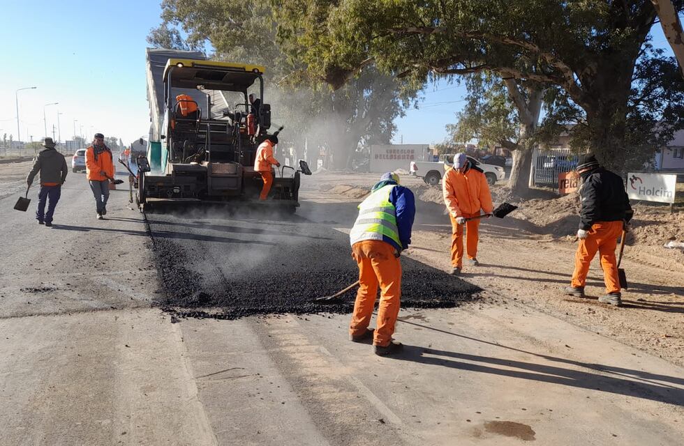 Ruta 70: inicia la repavimentación del tramo Presidente Roca - Vila