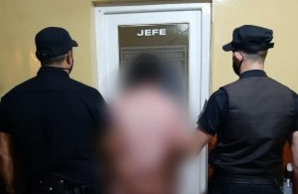 Guaraní: fue detenido luego de amenazar con prender fuego una vivienda con su familia adentro