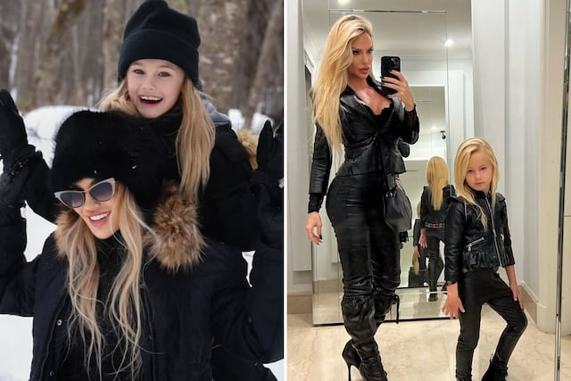 Aseguran que Luciana Salazar modifica con filtros la cara de su hija Matilda en las fotos