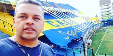 El barrabrava de Boca detenido, Omar Eloy Araujo.