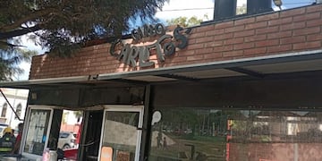 Incendio en un puesto de choripán.