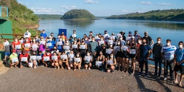 Balance más que satisfactorio de la capacitación de canotaje en Montecarlo.