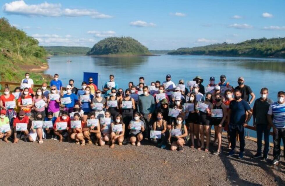 Balance más que satisfactorio de la capacitación de canotaje en Montecarlo