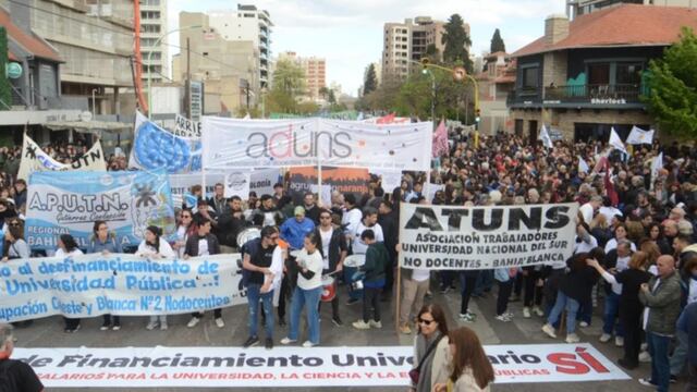 Habrá paro universitario tras el veto de Milei. (Foto: La Nueva).