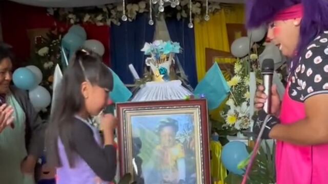 El payaso brindó un conmovedor show que se viralizó por las redes. Foto Captura: TikTok/@losstarpayasos