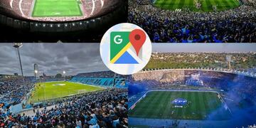 Google Maps calificó los estadios del fútbol argentino.