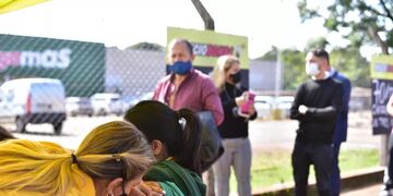 Eldorado: vacunación y testeos en barrios. Foto: Marcelo Rodríguez