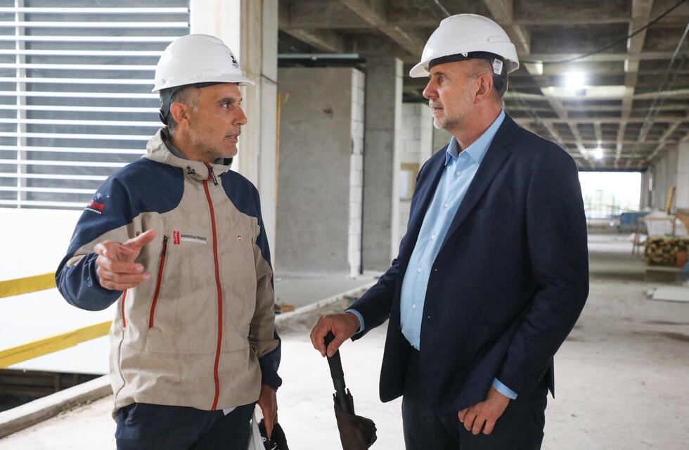 Perotti confía en terminar el Hospital antes de que culmine su mandato