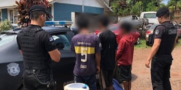 Oberá: tres hermanos detenido tras una investigación por robo.