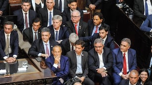 Expectativa por la reunión con gobernadores. Foto Federico Lopez Claro