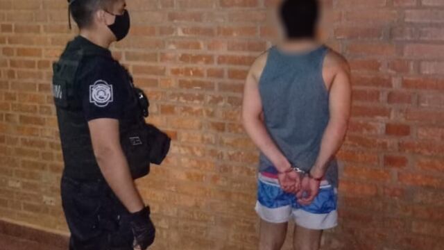 Posadas: joven detenido tras amenazar con quemar la casa de su tío