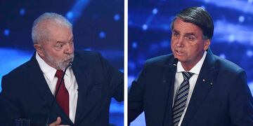Lula y Bolsonaro volvieron a cruzarse en el debate.
