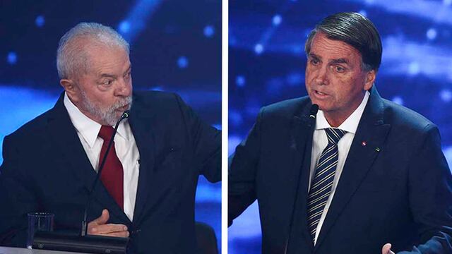 Lula y Bolsonaro volvieron a cruzarse en el debate.