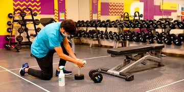 Habilitan la actividad en el interior de los gimnasios (El Diario)