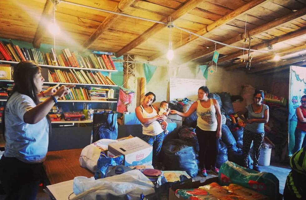 Lucha contra la desnutrición: Pata Pila atiende a 81 niños en dos asentamientos en San Rafael