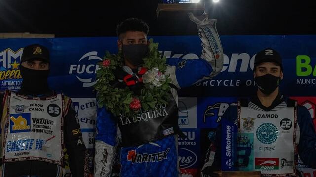 Santiago Gallardo hizo podio en la primera fecha